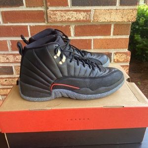 Size 9 Jordan 12 barley worn
